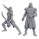 D&D Nolzur's Marvelous Miniatures Miniatur unbemalt Jaheira & Halsin - Smalltinytoystore