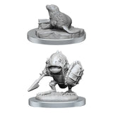 D&D Nolzur's Marvelous Miniatures Miniaturen unbemalt 2er-Pack Locathah & Seal - Smalltinytoystore