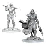 D&D Nolzur's Marvelous Miniatures Miniaturen unbemalt 2er-Pack Orc Fighter Female - Smalltinytoystore