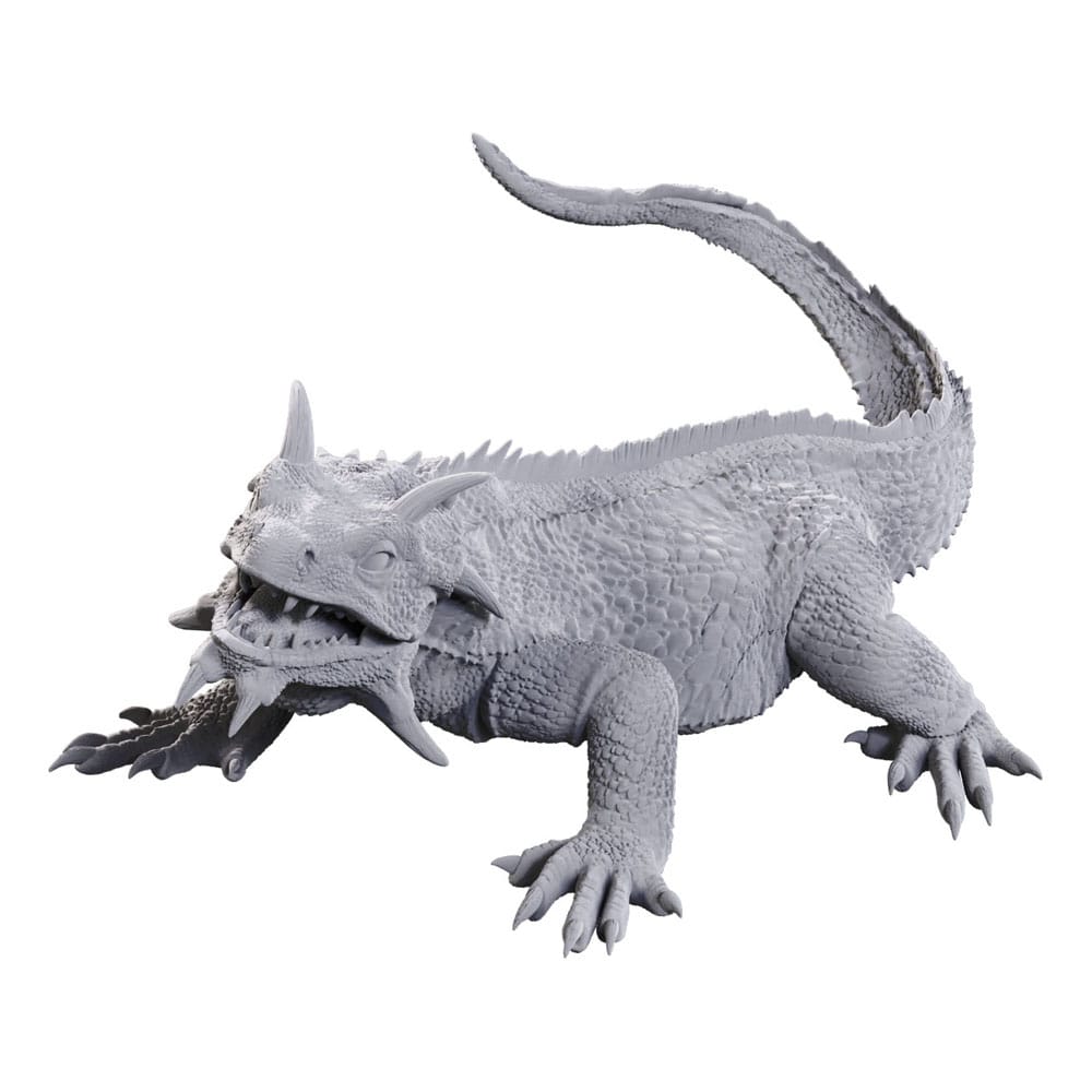 D&D Nolzur's Marvelous Miniatures Miniaturen unbemalt Tortle Druid & Wild Shape Giant Lizard - Smalltinytoystore