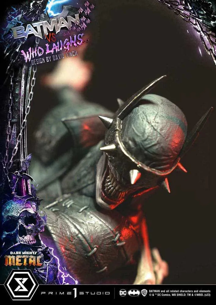 Dark Nights: Metal Ultimate Premium Masterline Series Statue 1/4 Batman VS Batman Who Laughs 67 cm - Smalltinytoystore