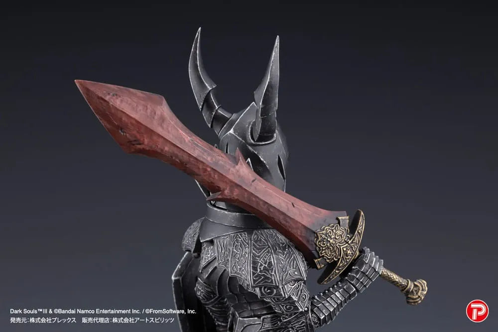 Dark Souls Q Collection PVC Statue Black Knight 18 cm - Smalltinytoystore