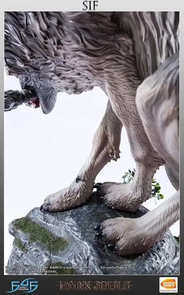 Dark Souls Statue Großer Grauer Wolf Sif 64 cm - Smalltinytoystore