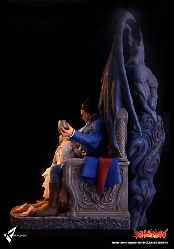 Darkstalkers Diorama Demitri Maximoff - The Ruler of Zeltzereich 71 cm - Smalltinytoystore