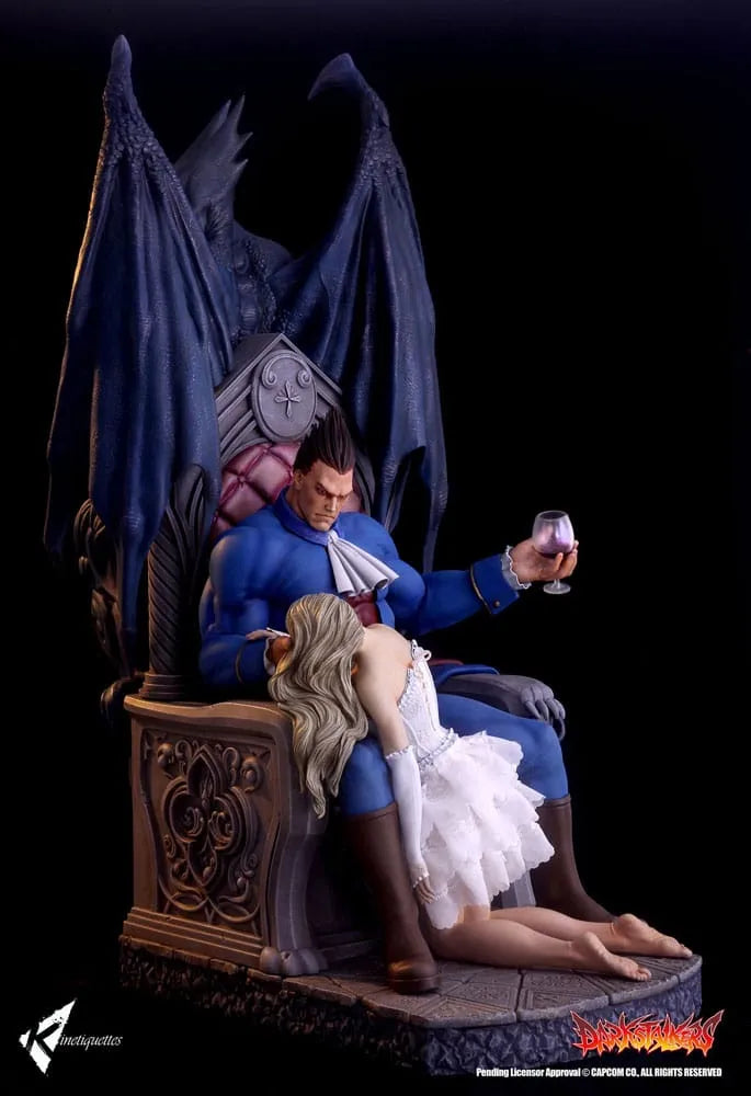 Darkstalkers Diorama Demitri Maximoff - The Ruler of Zeltzereich 71 cm - Smalltinytoystore