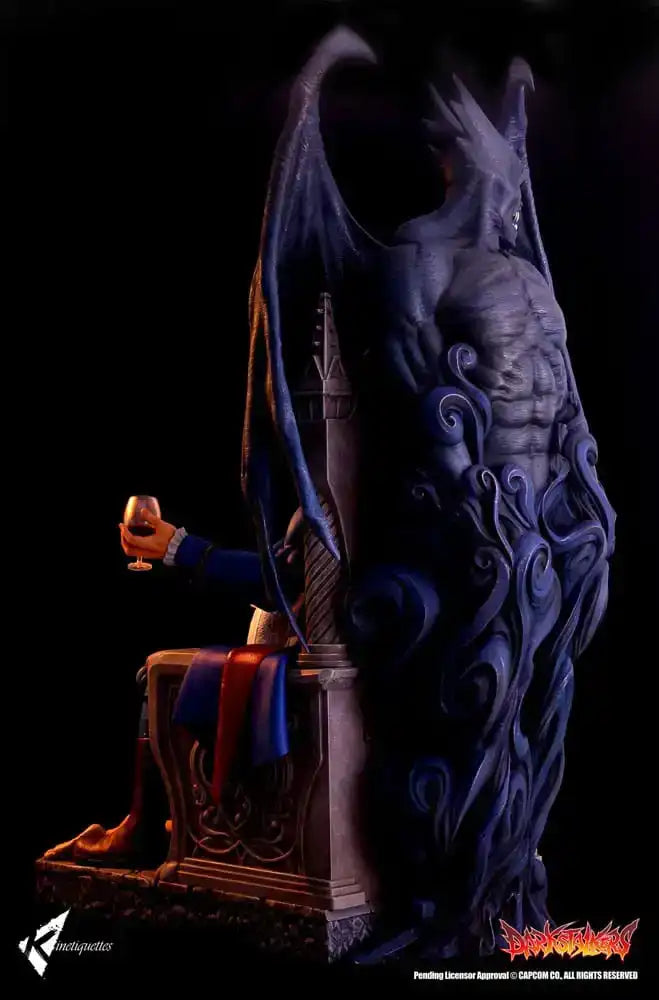 Darkstalkers Diorama Demitri Maximoff - The Ruler of Zeltzereich 71 cm - Smalltinytoystore