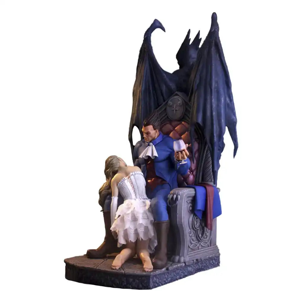 Darkstalkers Diorama Demitri Maximoff - The Ruler of Zeltzereich 71 cm - Smalltinytoystore