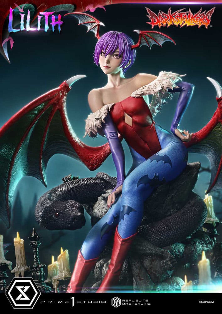 Darkstalkers Real Elite Masterline Series Statue 1/4 Lilith 52 cm - Smalltinytoystore