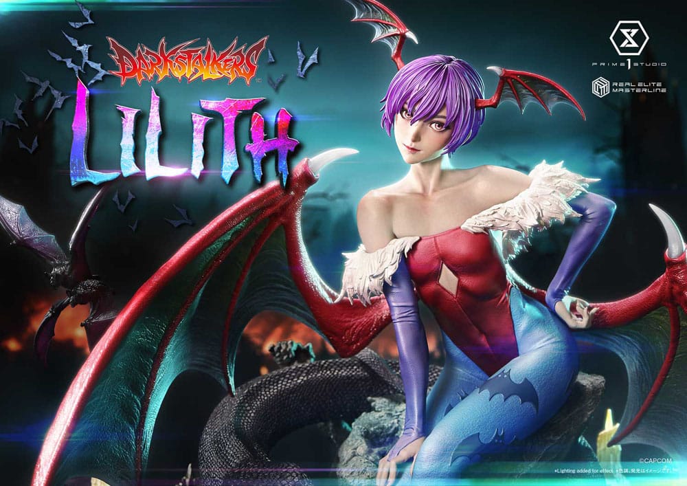 Darkstalkers Real Elite Masterline Series Statue 1/4 Lilith 52 cm - Smalltinytoystore