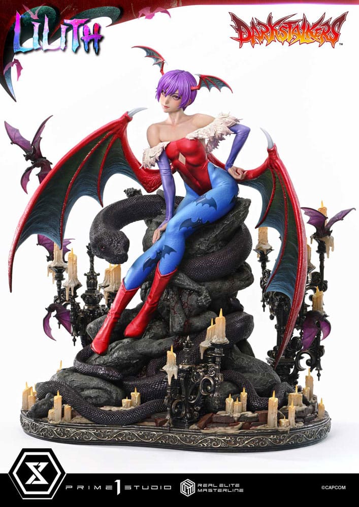 Darkstalkers Real Elite Masterline Series Statue 1/4 Lilith 52 cm - Smalltinytoystore