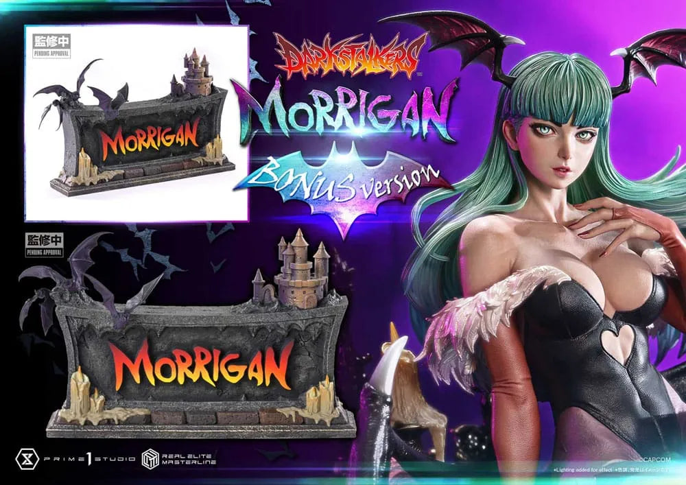 Darkstalkers Real Elite Masterline Series Statue 1/4 Morrigan Bonus Version 55 cm - Smalltinytoystore