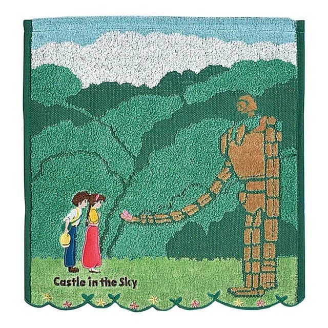 Das Schloss im Himmel Mini-Handtuch Robot Soldier 34 x 36 cm - Smalltinytoystore