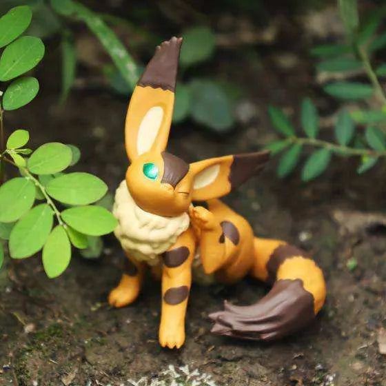 Das Schloss im Himmel Minifiguren Pose Collection Fuchshörnchen 5 cm Display (6) - Smalltinytoystore