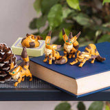 Das Schloss im Himmel Minifiguren Pose Collection Fuchshörnchen 5 cm Display (6) - Smalltinytoystore