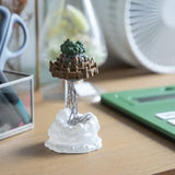 Das Schloss im Himmel Statue Magnet Flying Castle 13 cm - Smalltinytoystore