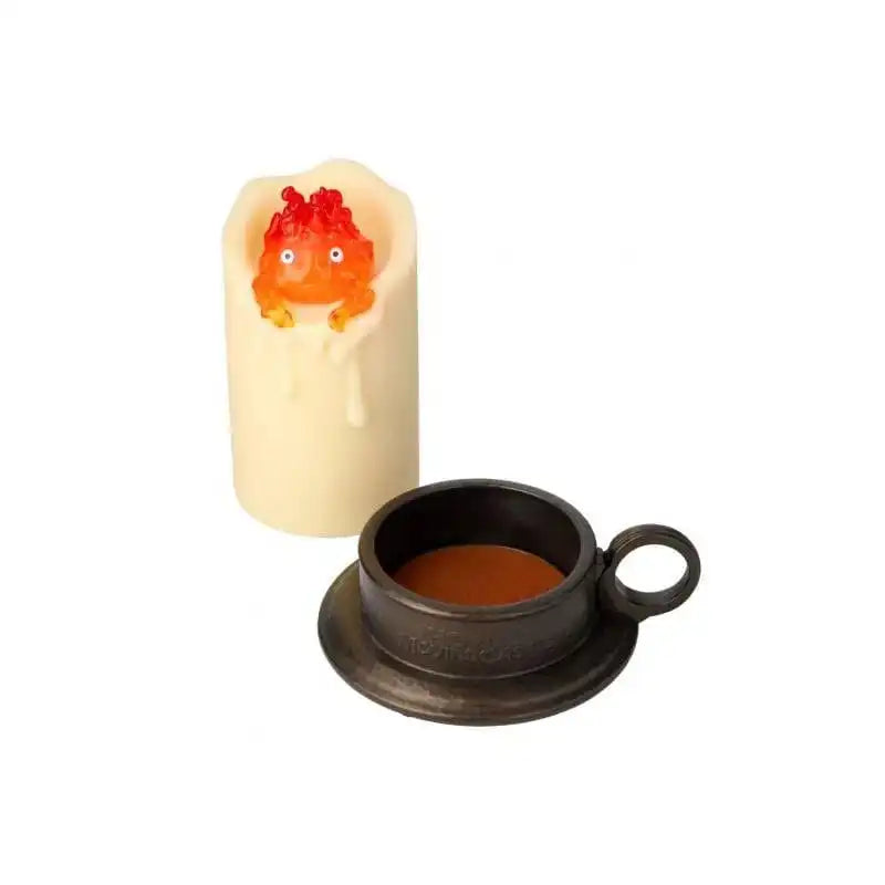 Das wandelnde Schloss Leuchte Illuminated Calcifer & candle 13 cm - Smalltinytoystore