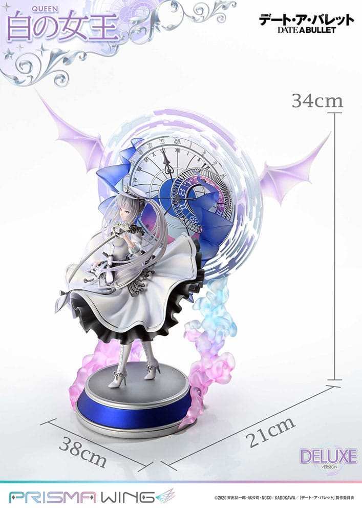 Date a Bullet Prisma Wing PVC Statue 1/7 Queen Deluxe Version 34 cm - Smalltinytoystore