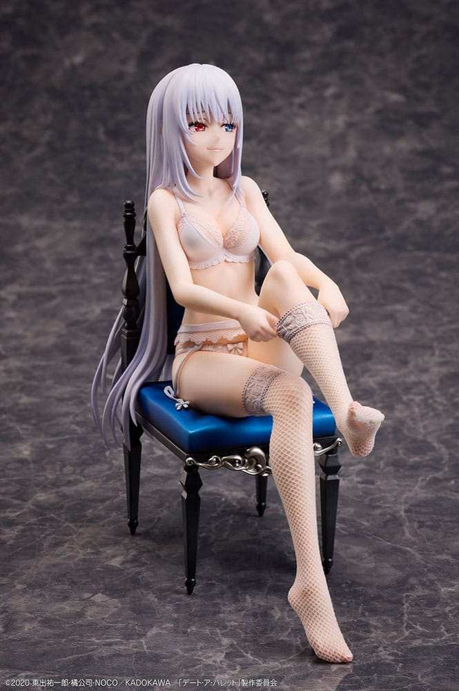 Date a Bullet PVC Statue 1/7 White Queen 17 cm - Smalltinytoystore