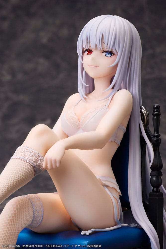 Date a Bullet PVC Statue 1/7 White Queen 17 cm - Smalltinytoystore