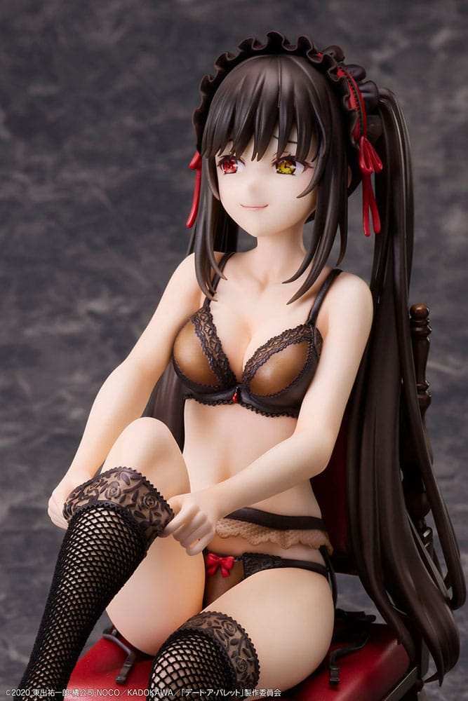Date A Bullet PVC Statuen 1/7 Kurumi Tokisaki & White Queen 17 cm - Smalltinytoystore
