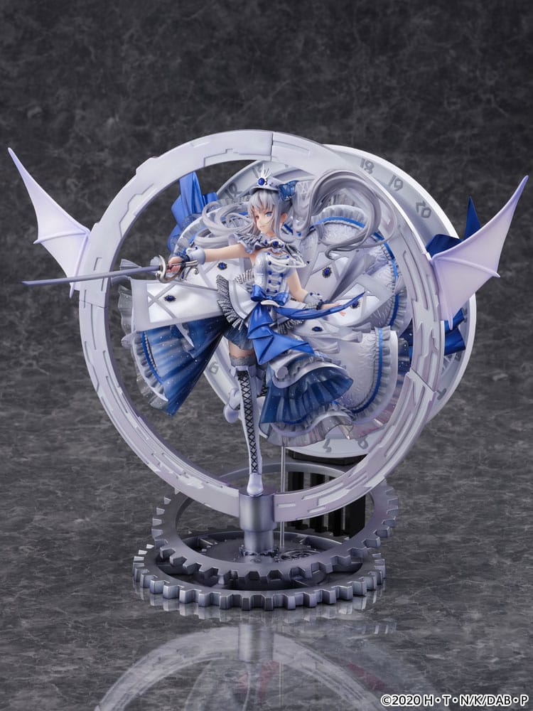 Date A Bullet SHIBUYA SCRAMBLE FIGURE PVC Statue 1/7 The White Queen -Royal Blue Sapphire Dress Ver. 33 cm - Smalltinytoystore