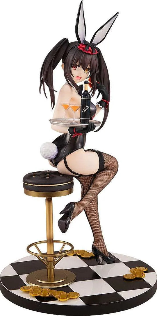 Date A Live Statue 1/7 Kurumi Tokisaki: Black Bunny Ver. 26 cm - Smalltinytoystore