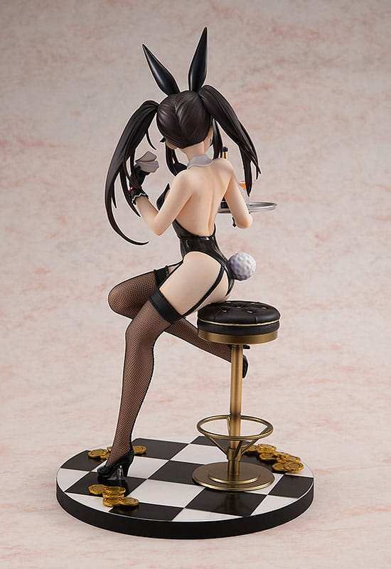 Date A Live Statue 1/7 Kurumi Tokisaki: Black Bunny Ver. 26 cm - Smalltinytoystore