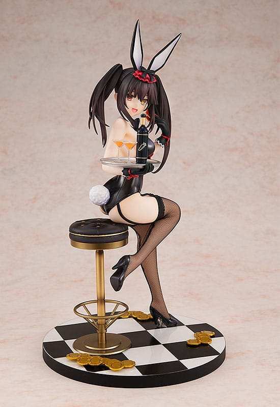 Date A Live Statue 1/7 Kurumi Tokisaki: Black Bunny Ver. 26 cm - Smalltinytoystore