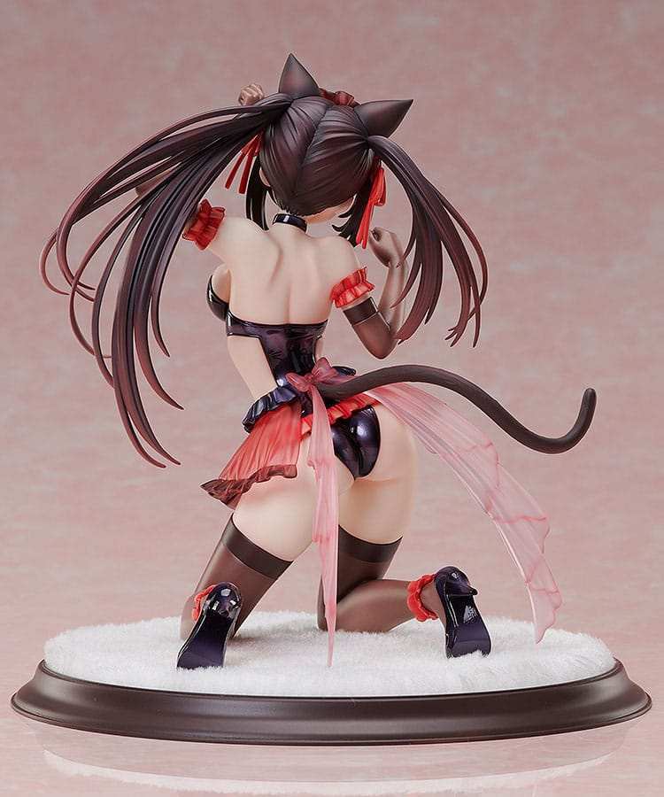 Date A Live Statue 1/7 Kurumi Tokisaki Cat Ears Ver. 17 cm - Smalltinytoystore