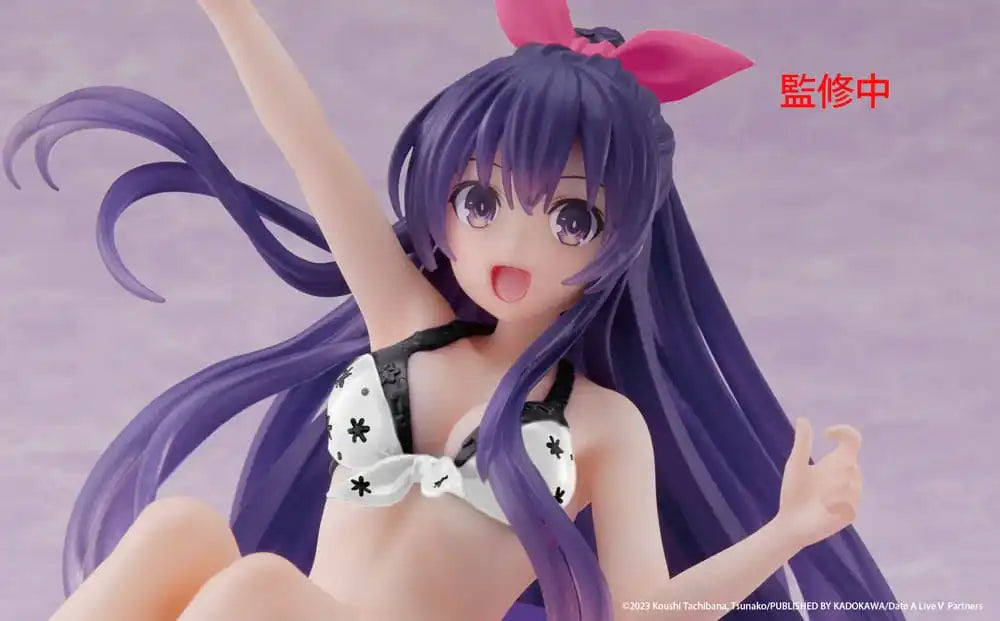 Date A Live V Aqua Float Girls PVC Statue Tohka Yatogami Renewal 10 cm - Smalltinytoystore