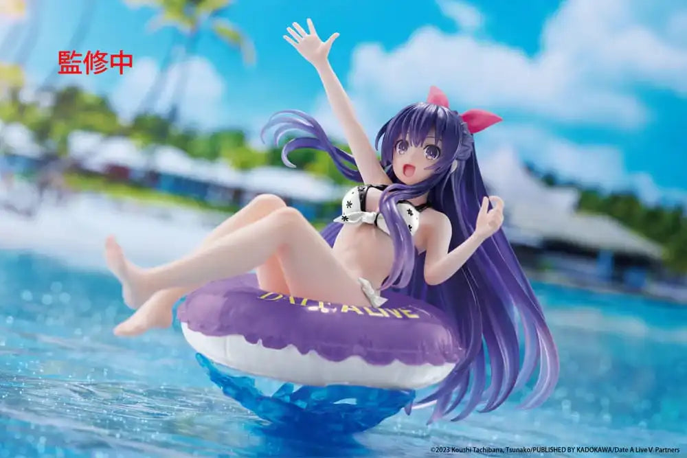 Date A Live V Aqua Float Girls PVC Statue Tohka Yatogami Renewal 10 cm - Smalltinytoystore