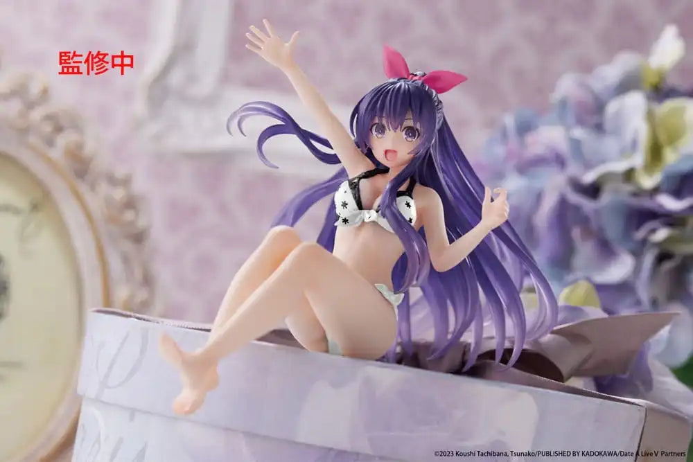 Date A Live V Aqua Float Girls PVC Statue Tohka Yatogami Renewal 10 cm - Smalltinytoystore