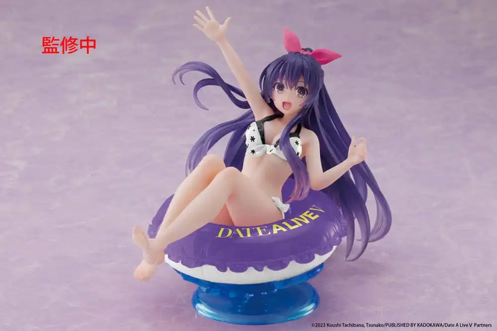 Date A Live V Aqua Float Girls PVC Statue Tohka Yatogami Renewal 10 cm - Smalltinytoystore