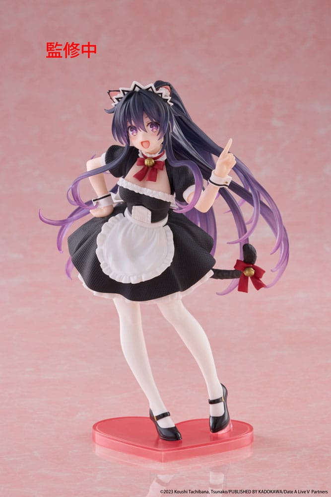 Date A Live V Coreful PVC Statue Tohka Yatogami Cat Ear Maid Ver. 18 cm - Smalltinytoystore