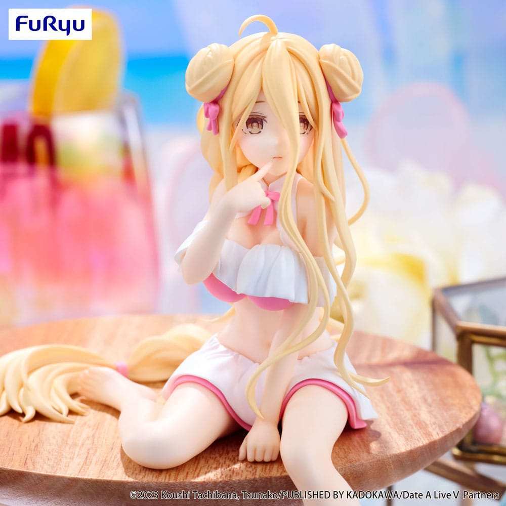 Date A Live V Noodle Stopper PVC Statue Mukuro Hoshimiya Swimsuit Ver. 13 cm - Smalltinytoystore