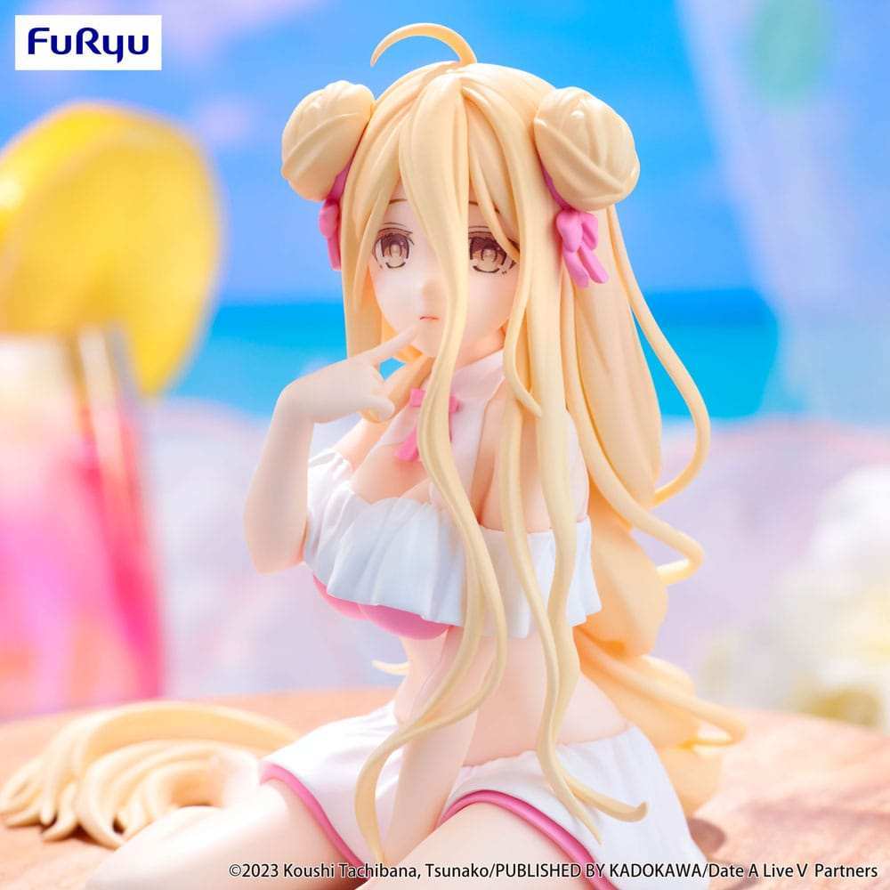 Date A Live V Noodle Stopper PVC Statue Mukuro Hoshimiya Swimsuit Ver. 13 cm - Smalltinytoystore