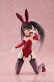 Date A Live V PVC Statue Desktop Cute Figure Kurumi Tokisaki Bunny Ver. 13 cm - Smalltinytoystore