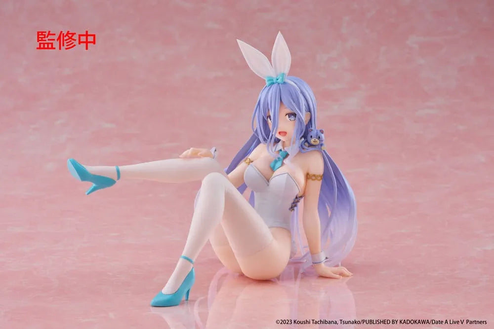 Date A Live V PVC Statue Desktop Cute Figure Mio Takamiya Bunny Ver. 13 cm - Smalltinytoystore