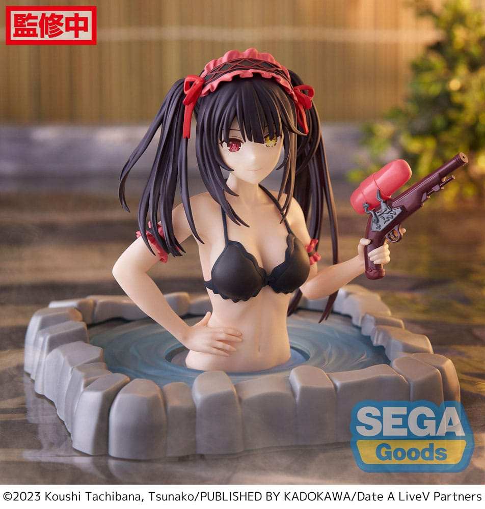 Date A Live V Thermae Utopia PVC Statue Kurumi Tokisaki 13 cm - Smalltinytoystore