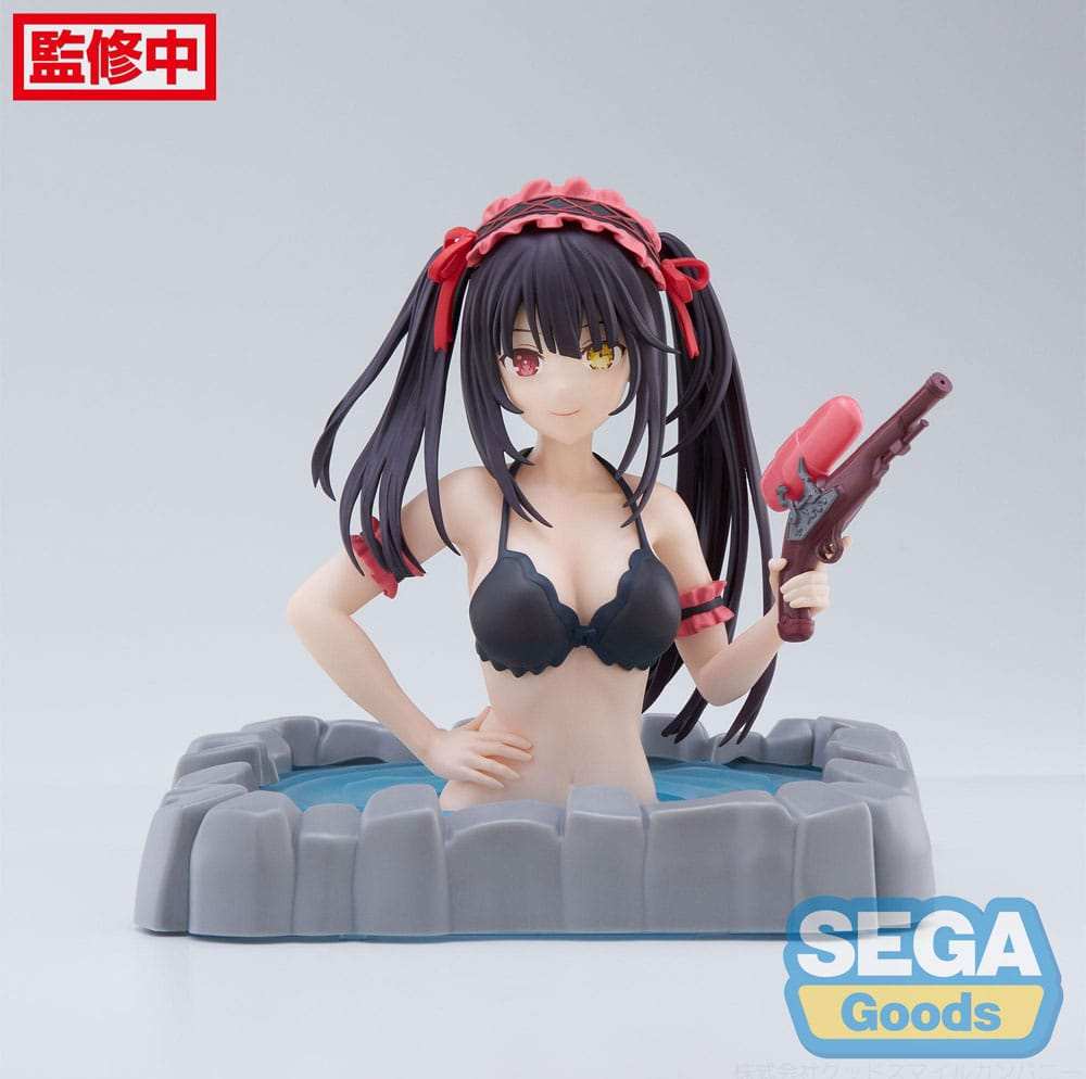 Date A Live V Thermae Utopia PVC Statue Kurumi Tokisaki 13 cm - Smalltinytoystore