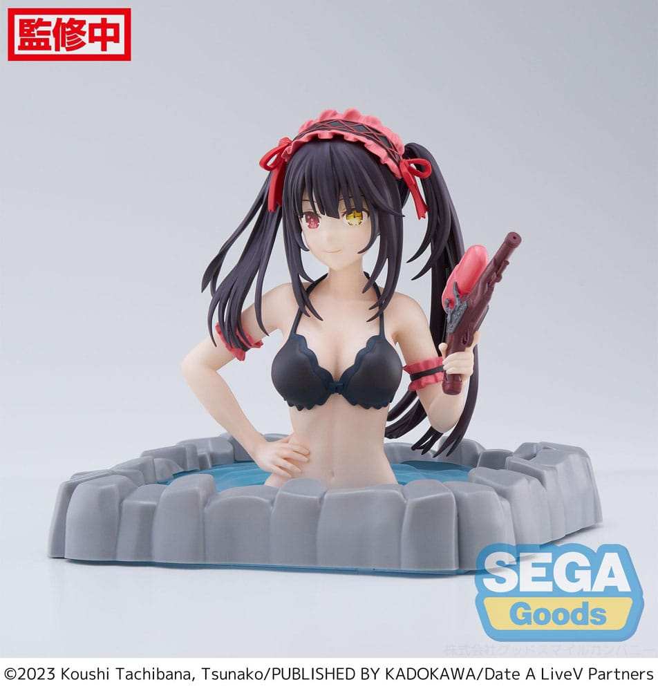 Date A Live V Thermae Utopia PVC Statue Kurumi Tokisaki 13 cm - Smalltinytoystore