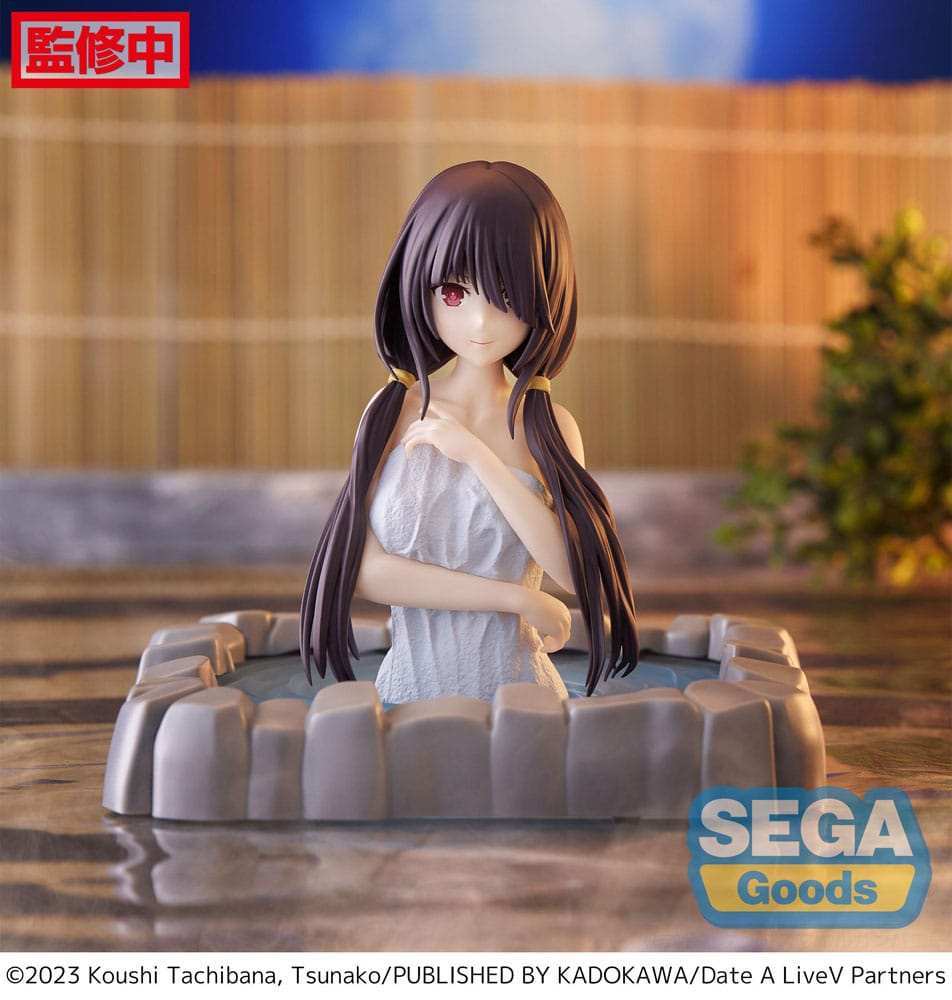 Date A Live V Thermae Utopia PVC Statue Kurumi Tokisaki Pigtails 10 cm - Smalltinytoystore
