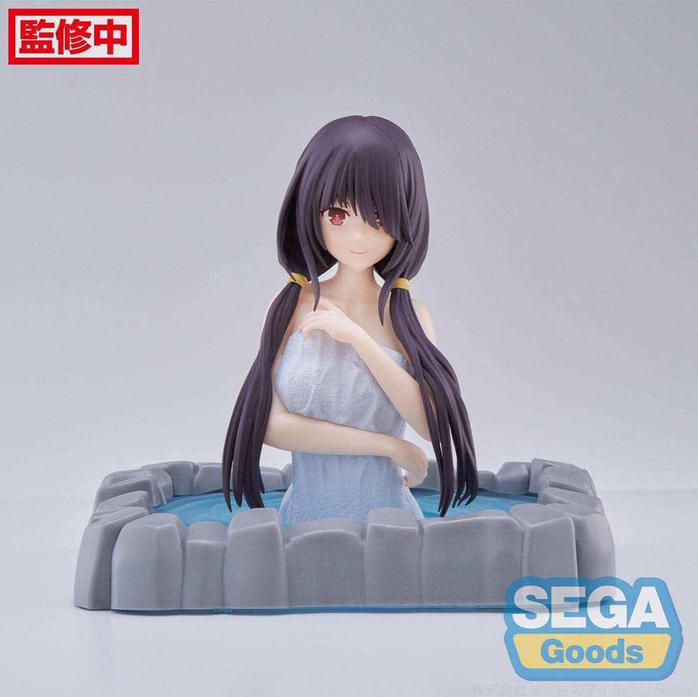 Date A Live V Thermae Utopia PVC Statue Kurumi Tokisaki Pigtails 10 cm - Smalltinytoystore