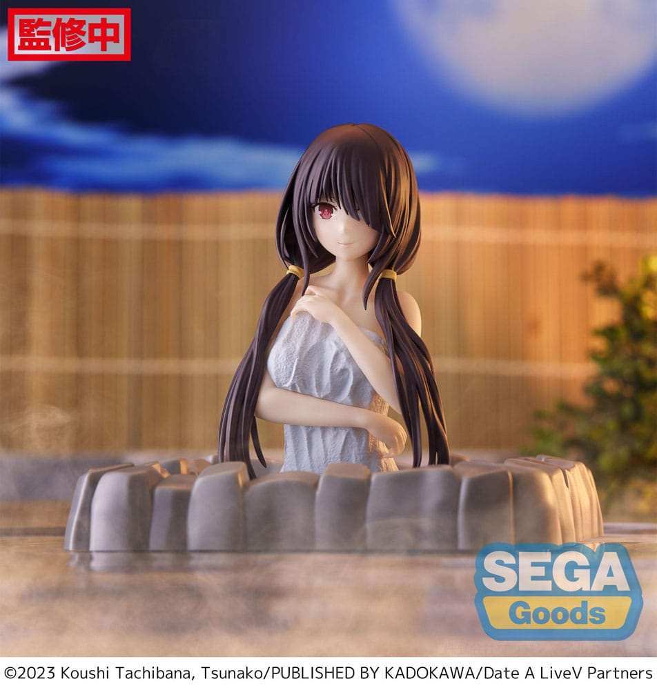 Date A Live V Thermae Utopia PVC Statue Kurumi Tokisaki Pigtails 10 cm - Smalltinytoystore