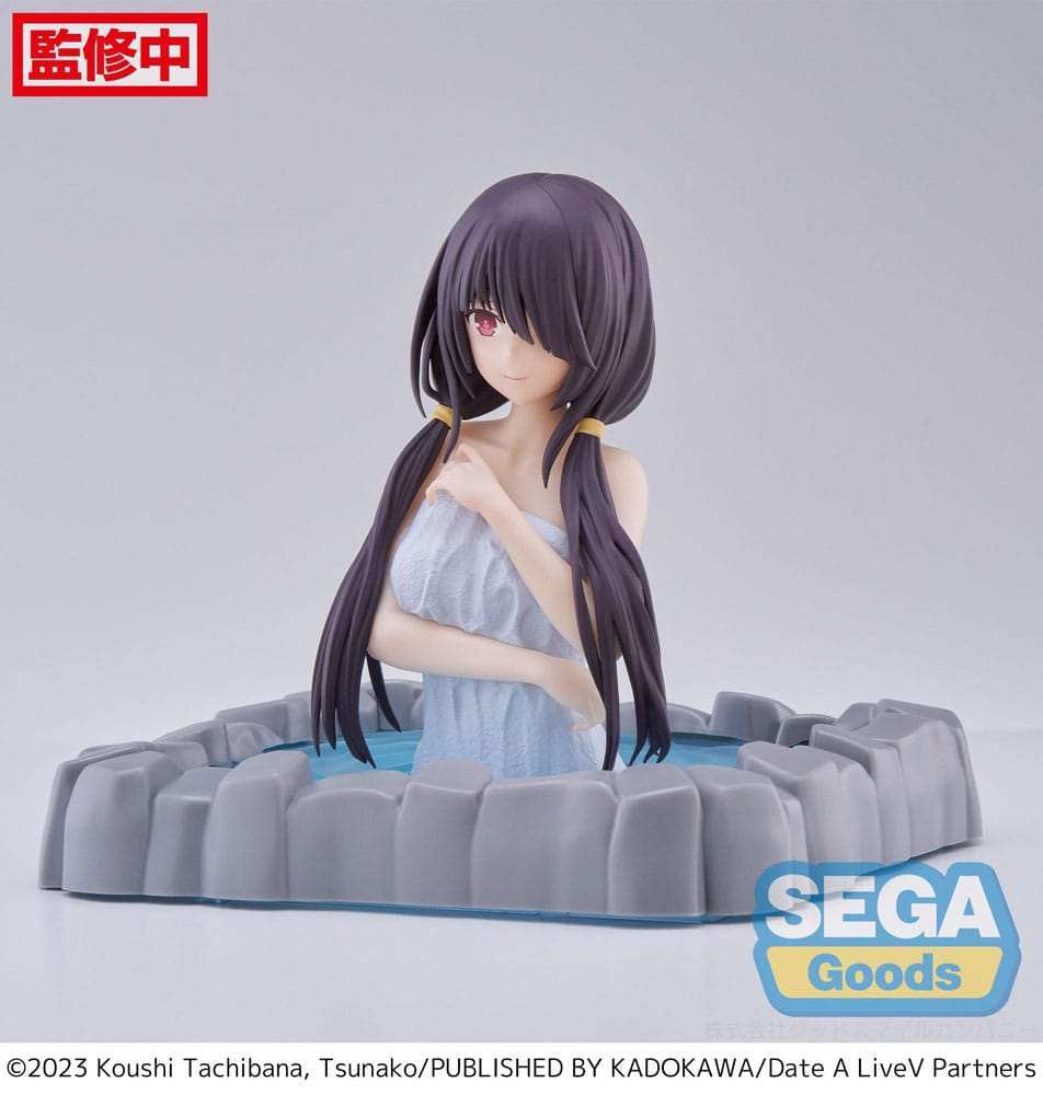 Date A Live V Thermae Utopia PVC Statue Kurumi Tokisaki Pigtails 10 cm - Smalltinytoystore