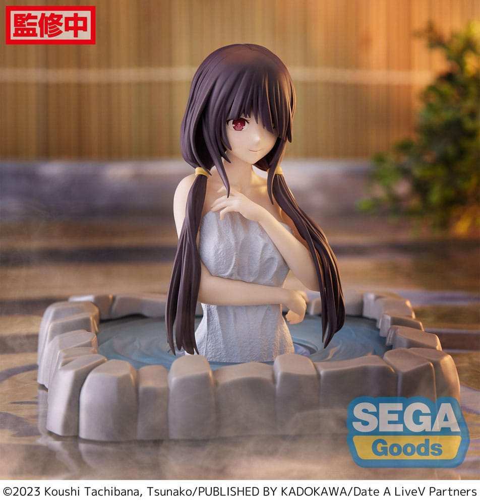 Date A Live V Thermae Utopia PVC Statue Kurumi Tokisaki Pigtails 10 cm - Smalltinytoystore