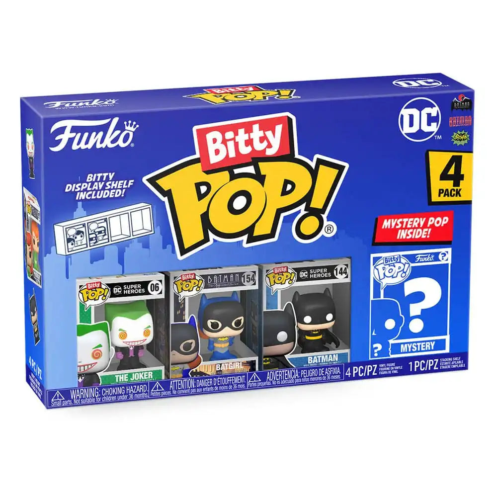 DC Bitty POP! Vinyl Figuren 4er-Pack The Joker 2,5 cm - Smalltinytoystore