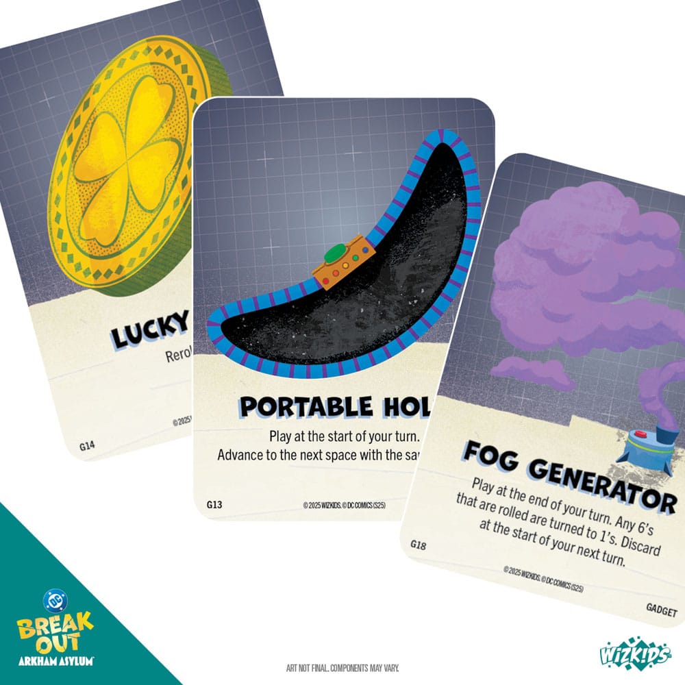 DC Breakout: Arkham Asylum Kartenspiel *Englische Version* - Smalltinytoystore