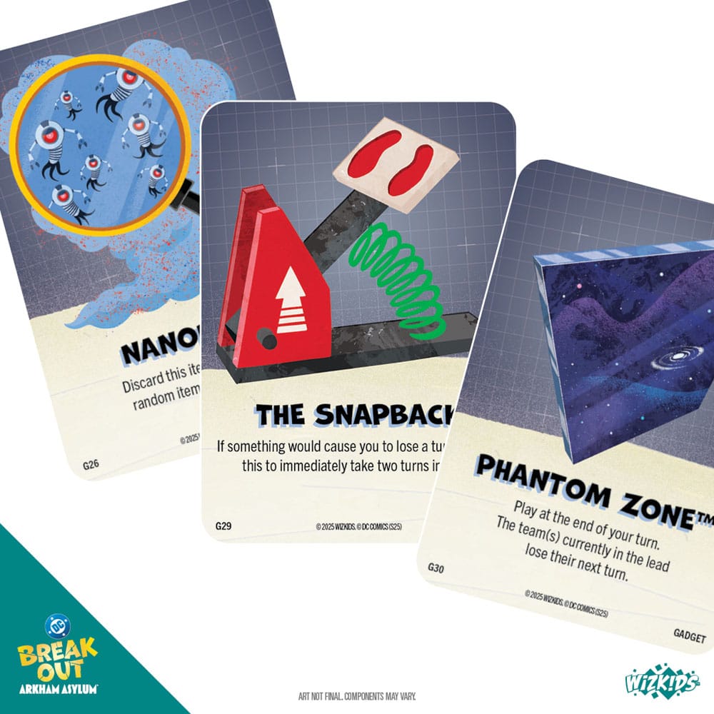 DC Breakout: Arkham Asylum Kartenspiel *Englische Version* - Smalltinytoystore