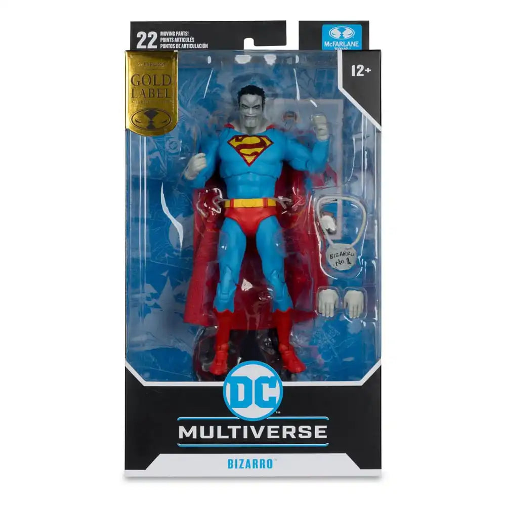 DC Classic DC Multiverse Actionfigur Bizzaro (DC Classics) (Gold Label) 18 cm - Smalltinytoystore